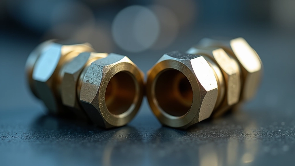 Close-up view of SAE and JIC fitting threads showing different sealing mechanisms